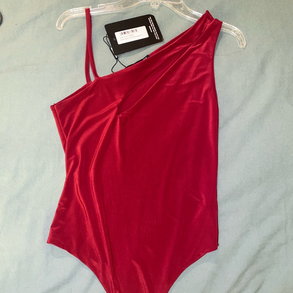 Red PLT bodysuit